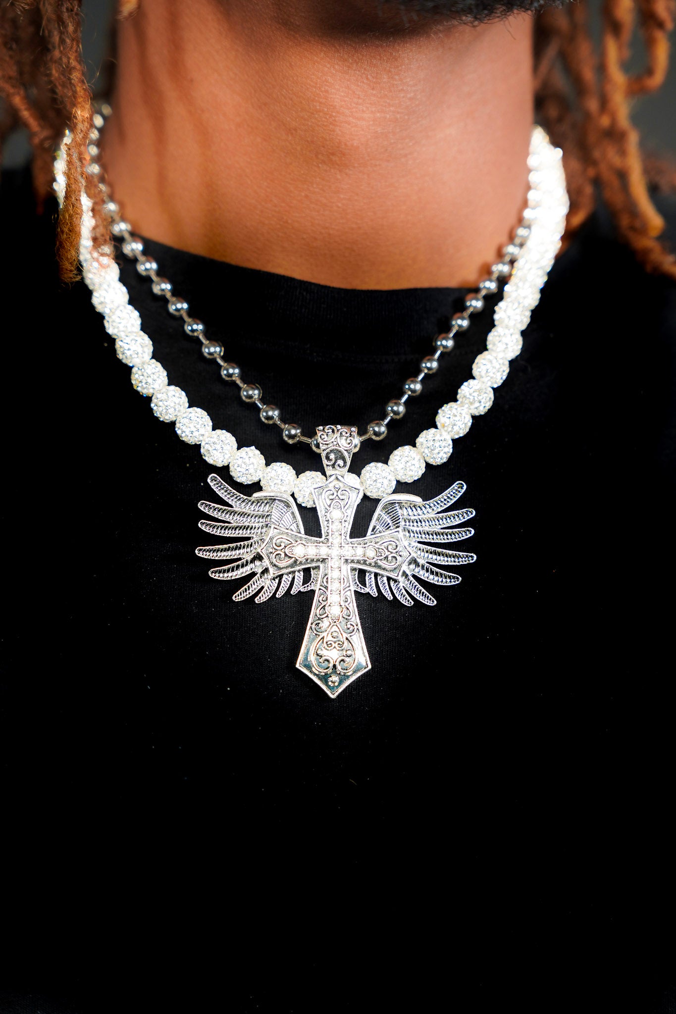 NOIR ANGELS PENDANT