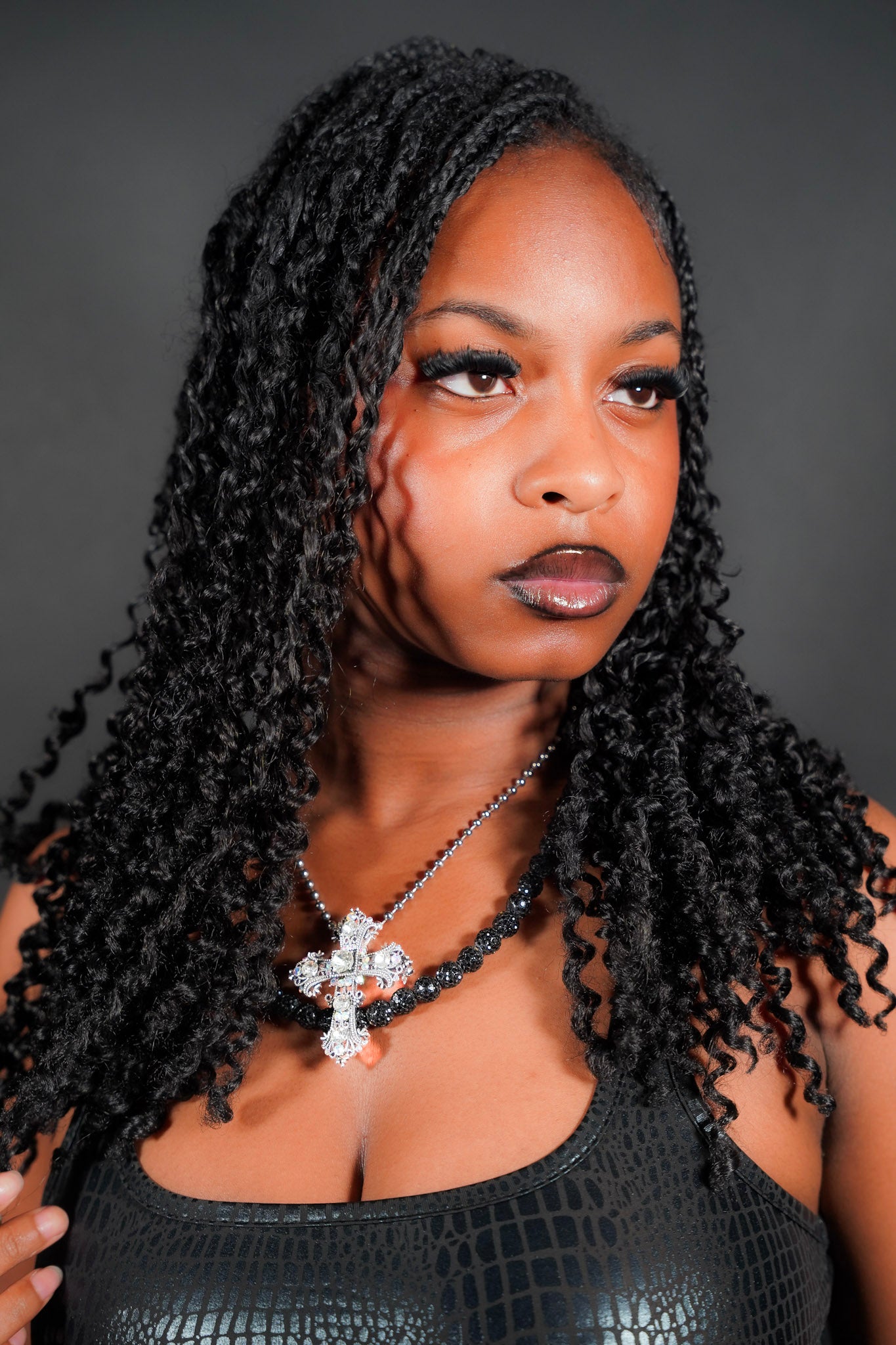 BLACK NOIR ICY CHAINS